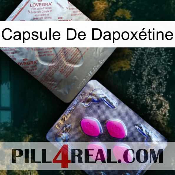 Capsule De Dapoxétine 38